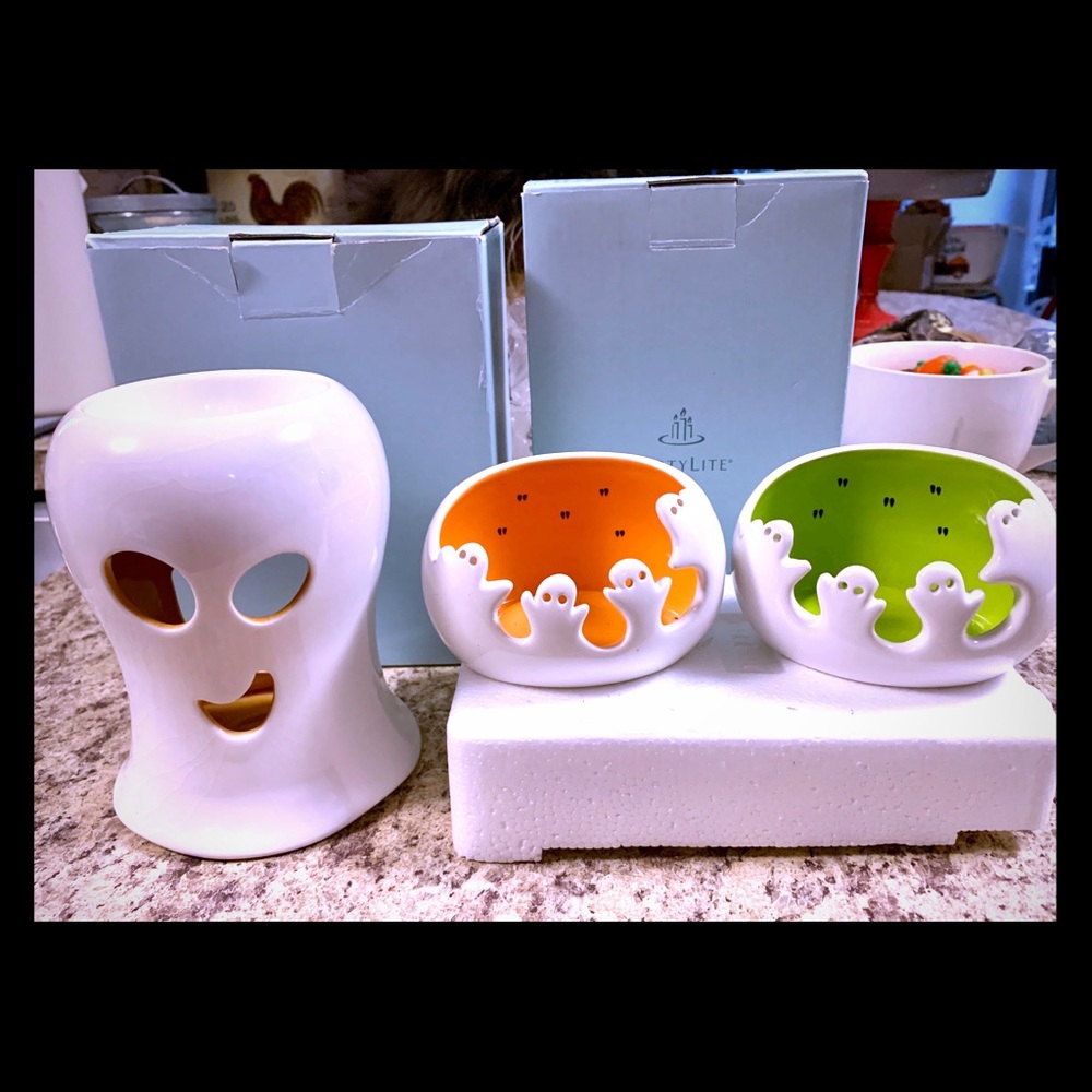 PartyLite Halloween Tea Lights NIB